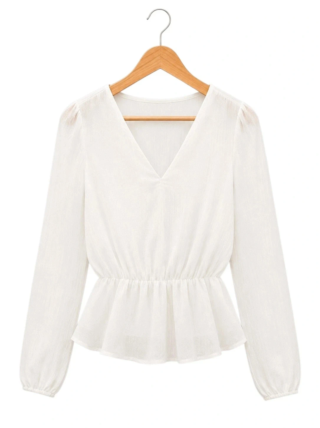 Blouse blanche broderie anglaise – Sinsay